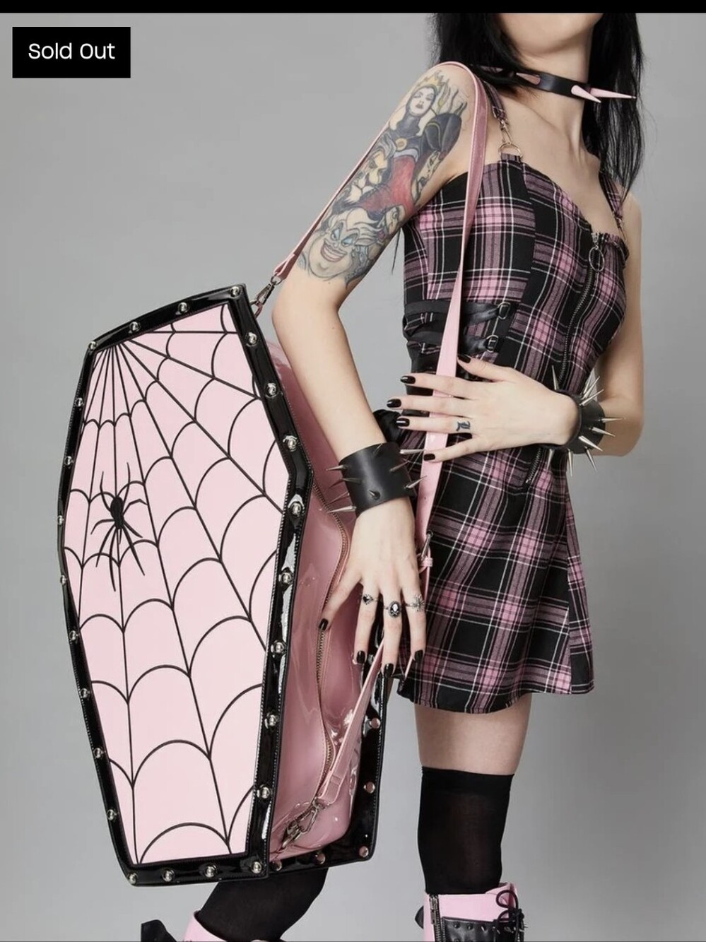 Pink Widow Dead Weight Coffin Weekender